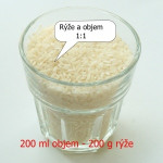 Sklenice o objemu 200 ml s r, 200 g